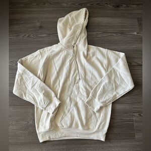 Beige Gildan Sweater Size S